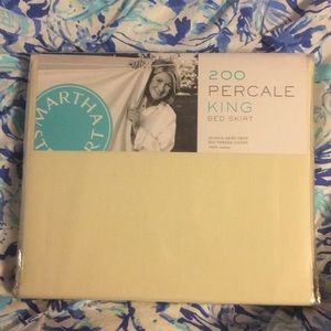 2/$25 Martha Stewart Bed Skirt